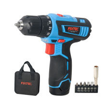 FIXTEC Hot Sell Home Cordless Drill 12V 28N.m DIY Woodworking Tools